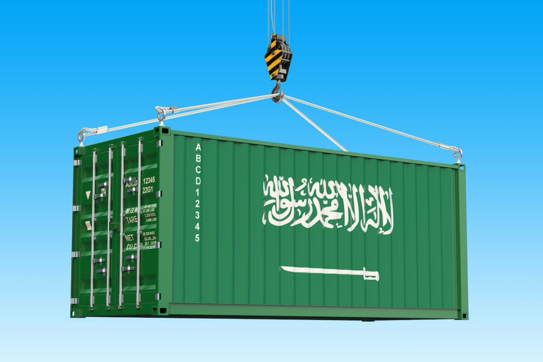 Saudiarabien planerar att bygga 59 logistikcenter till 2030