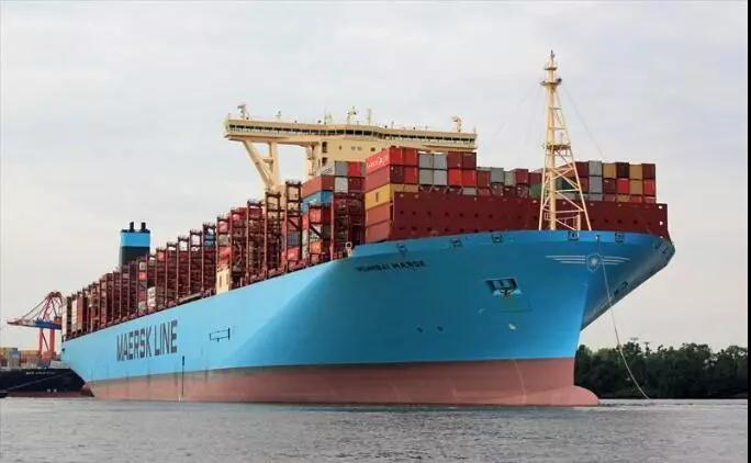 Maersk utfärdade ett meddelande: Avstängning av bokningar på många ställen